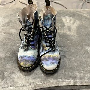 Dr. Martens Multicolor Combat Boots